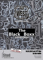 Plakat für Pat West & The Black Boxx