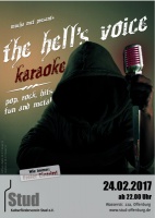 Plakat für Muchas Metalkaraoke: the hell's voice