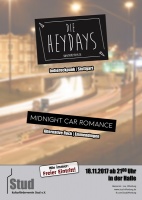 Plakat für Die Heydays & Midnight Car Romance