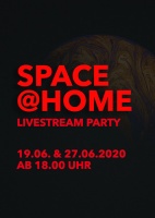 Plakat für Space@Home: Livestream Party Vol. 2